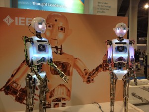 CES 2014 IEEE Booth Robots